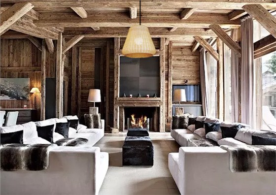 美爾家竹藝吊燈場景圖