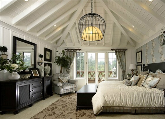 美爾家竹藝吊燈場景圖6