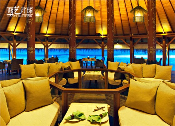 美爾家竹藝燈度假村場景圖