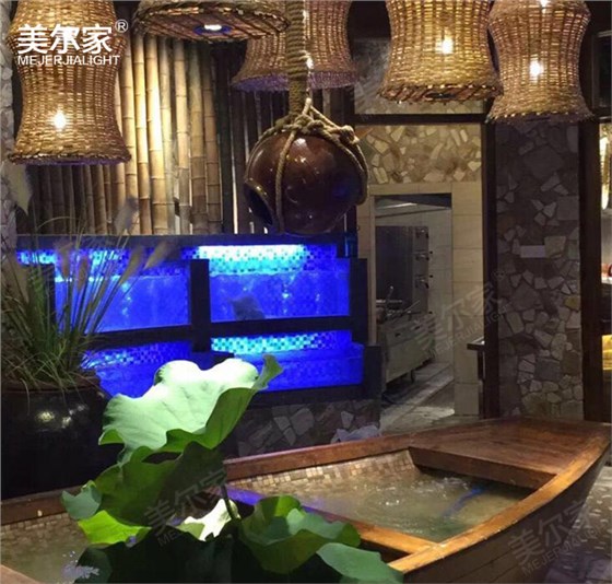 美爾家酒店藤藝燈飾