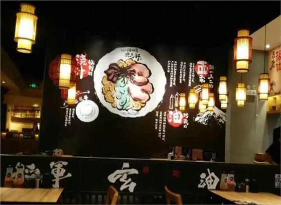 美爾家藤藝吊燈實拍圖