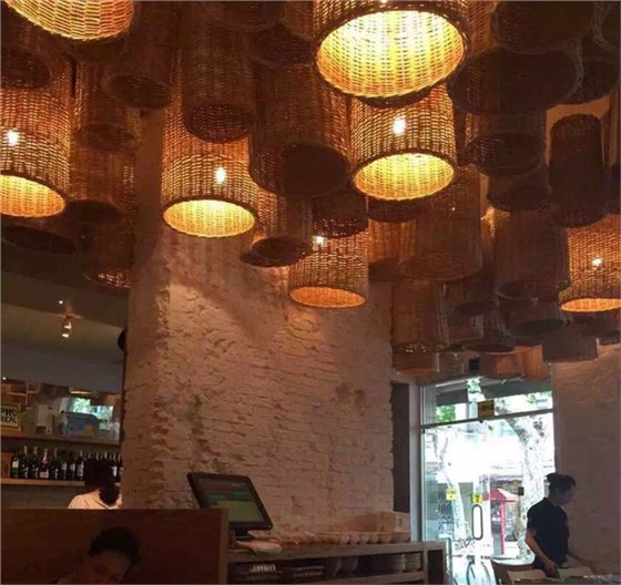美爾家藤藝燈產(chǎn)品實(shí)拍