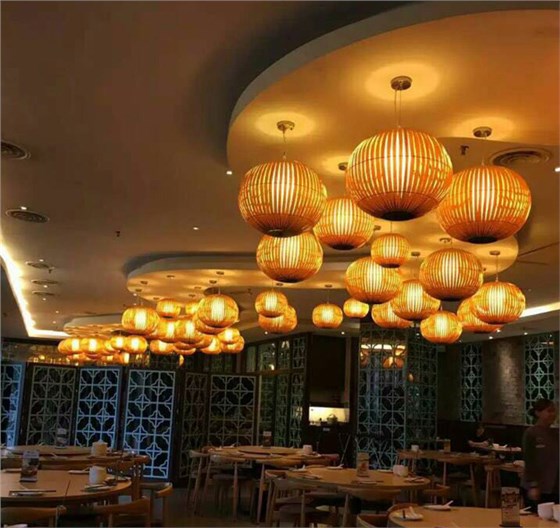 美爾家藤藝燈產(chǎn)品實(shí)拍