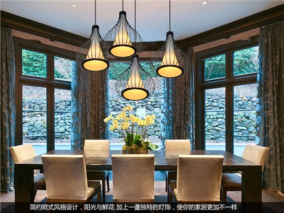 鐵藝燈美爾家實(shí)拍場(chǎng)景