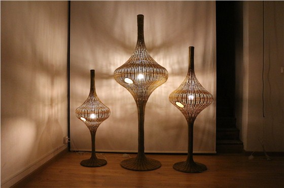 美爾家燈飾：藤編燈飾