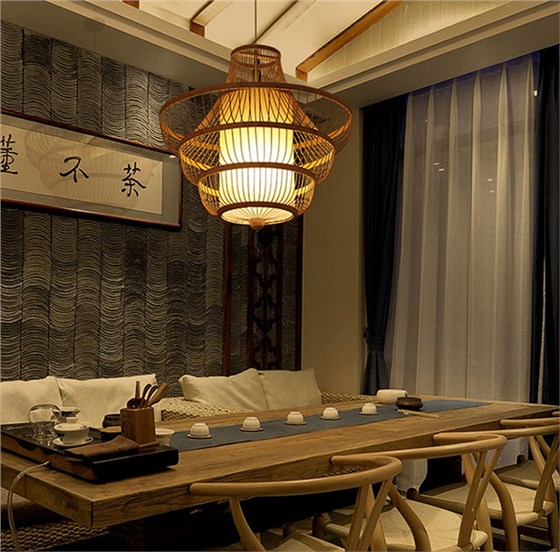 美爾家竹編燈場(chǎng)景