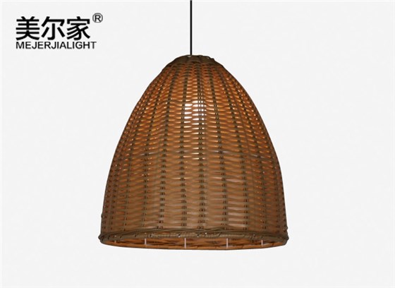 美爾家藤編燈