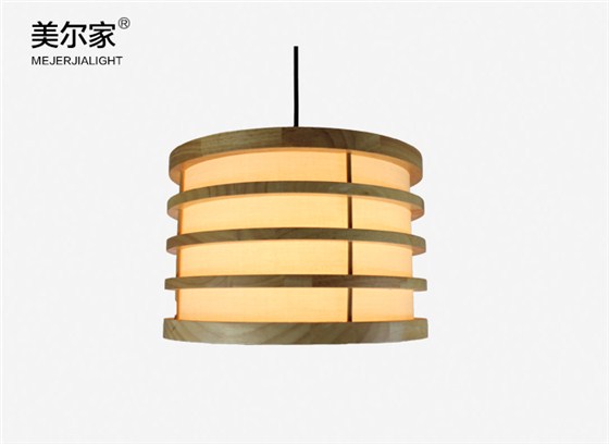 美爾家木藝吊燈