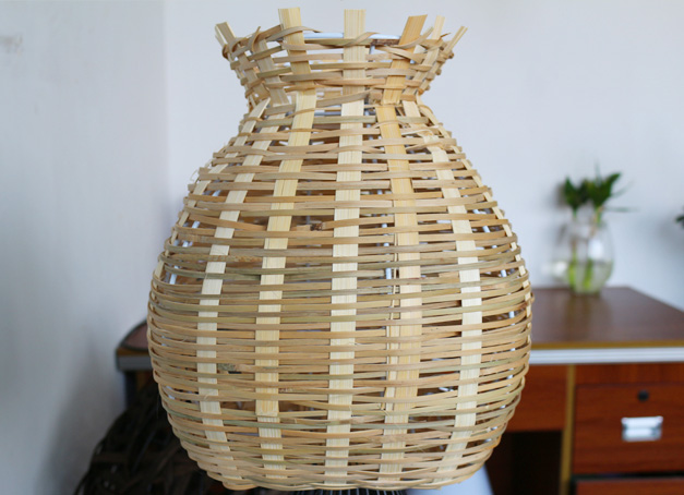 美爾家竹編燈飾圖