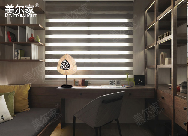 美爾家藤藝臺燈