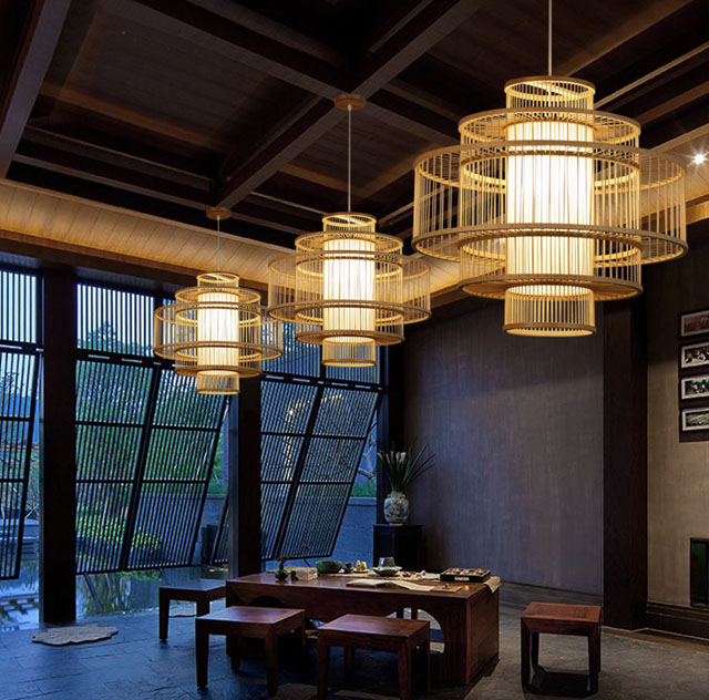 美爾家藤編燈飾