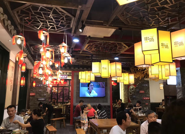 美爾家燈飾湖南阿友呷鋪案列