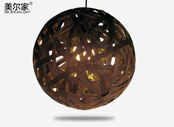 MEJ-2008B麻繩紙繩吊燈