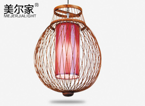 MEJ-9083竹藝吊燈