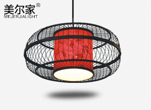 MEJ-8014竹藝吊燈