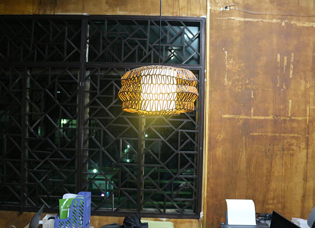 南海又一茗使用美爾家藤藝燈飾