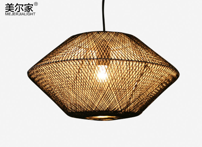 美爾家麻繩吊燈