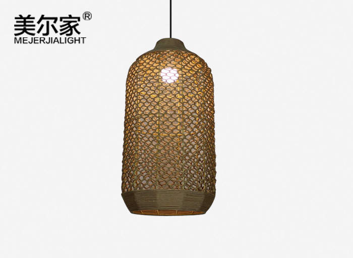 美爾家麻繩鐵藝吊燈