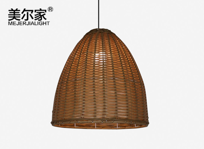 美爾家藤編燈