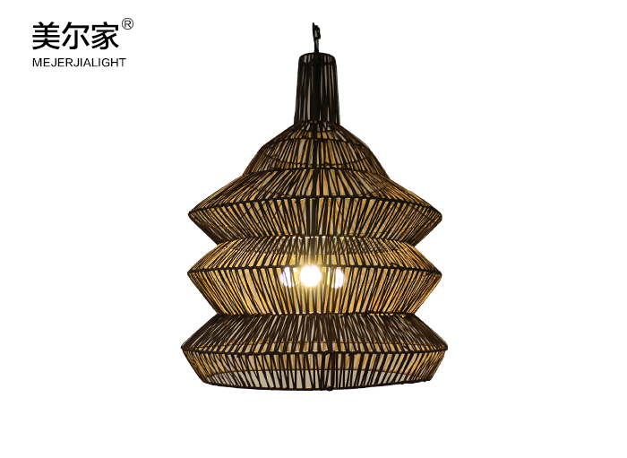 美爾家麻繩吊燈