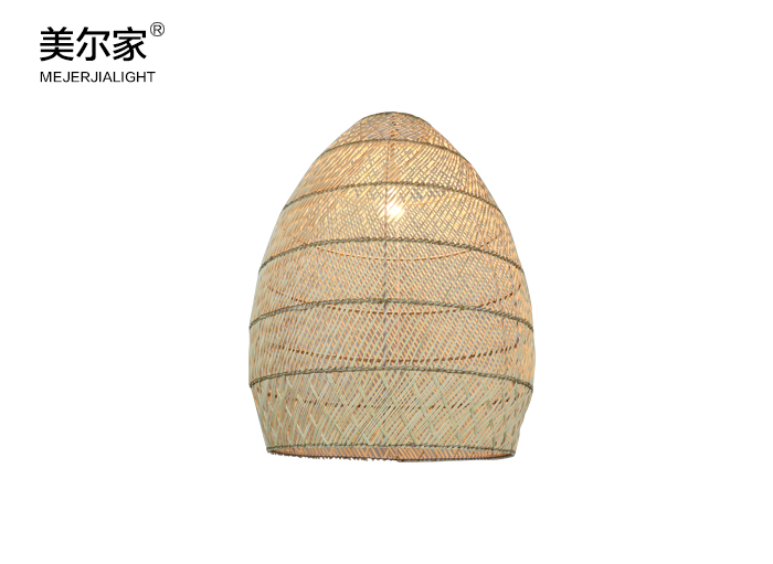 美爾家藤編吊燈
