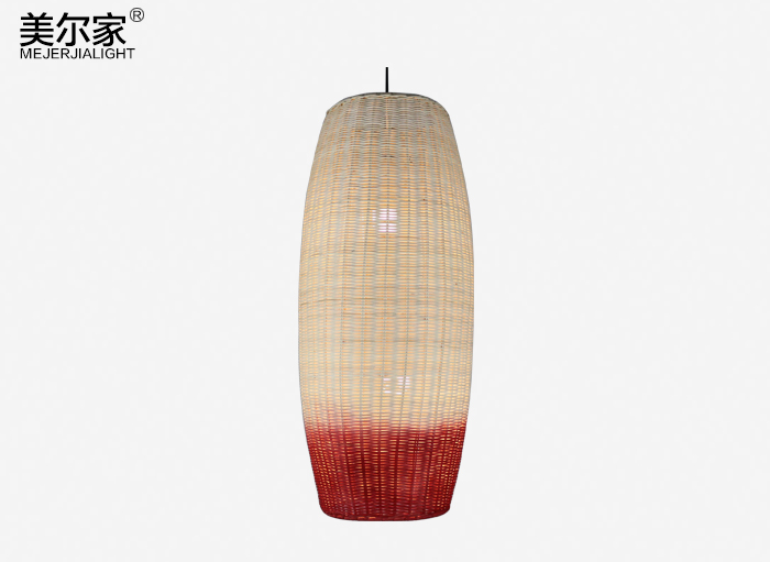 美爾家藤編吊燈