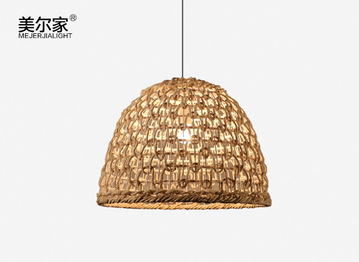 麻繩吊燈