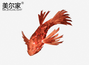 魚型吊燈8582